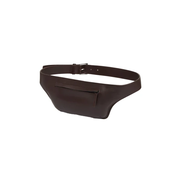 Arc Belt Bag in Coffee