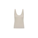 St. Agni Baby Wool Scoop Cami in Soft Ash