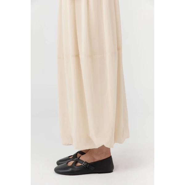 St. Agni Ballerina Flat in Black, view 4