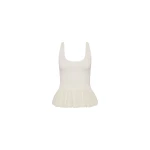 St. Agni Balloon Ballet Top in Talco