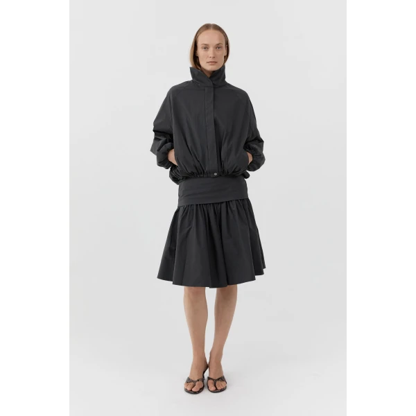 St. Agni Balloon Jacket in Magnet, view 2
