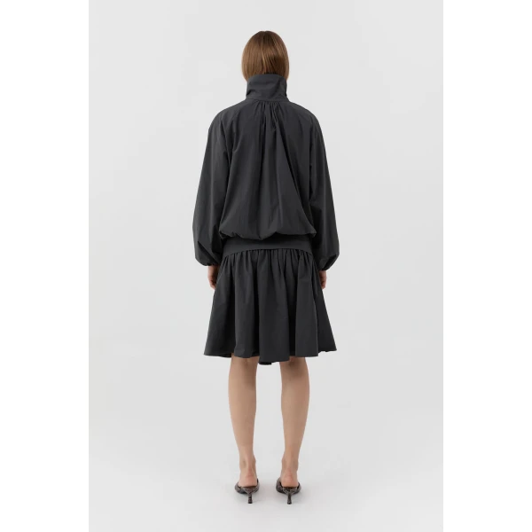 St. Agni Balloon Jacket in Magnet, view 6