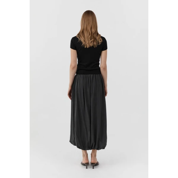 St. Agni Balloon Skirt in Magnet, view 5