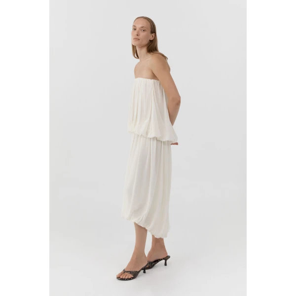 St. Agni Balloon Skirt in Talco, view 4