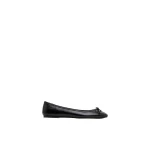 St. Agni Bow Ballet Flat in Black