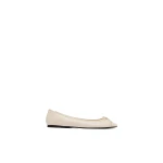 St. Agni Bow Ballet Flat in Parchment