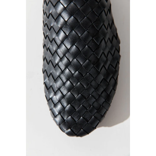 St. Agni Bunto Woven Loafer in Black, view 4