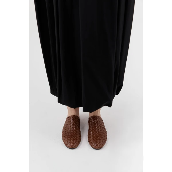St. Agni Bunto Woven Loafer in Chestnut, view 4