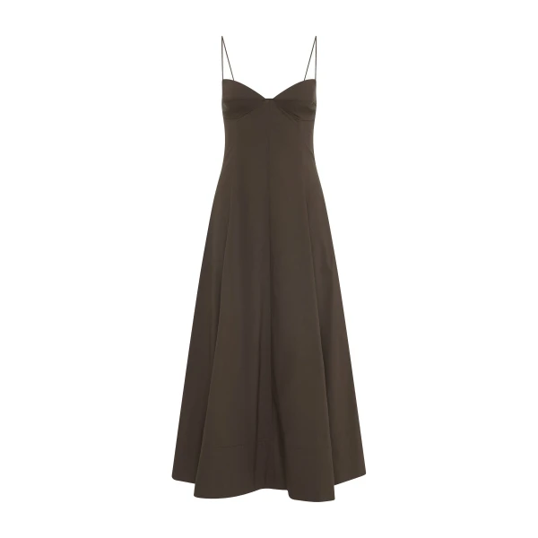 St. Agni Cami Dress in Wood