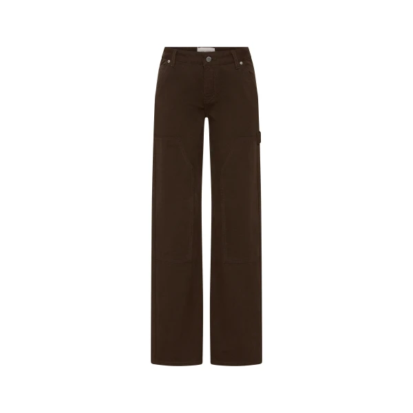 St. Agni Canvas Carpenter Jeans in Bark