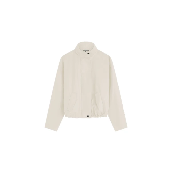 St. Agni Canvas Flight Jacket in Shell
