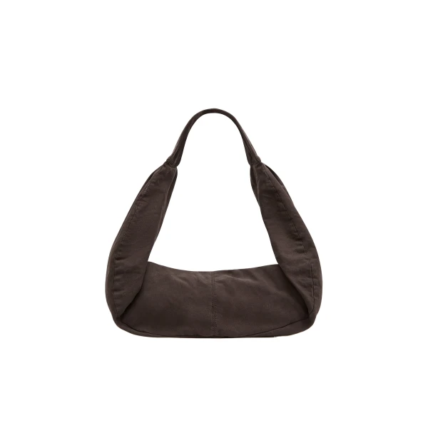 Canvas Large Crossbody Bag in Ash