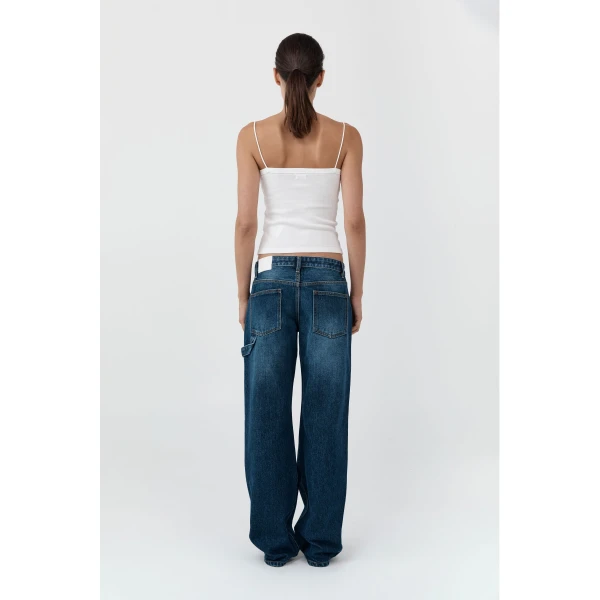 St. Agni Carpenter Jeans in Dark Indigo, view 5