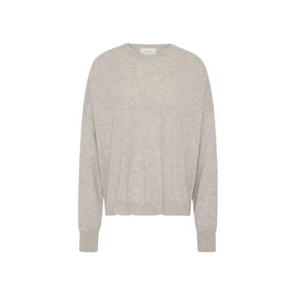 Cashmere Sweater in Grey Marle