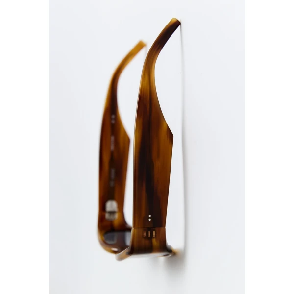 St. Agni Clasico Sunglasses in Tortoiseshell and Grey, view 5