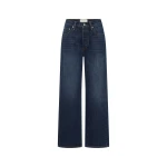 St. Agni Classic Mid Rise Jeans in Dark Indigo
