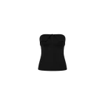 St. Agni Compact Cotton Strapless Bodice in Black
