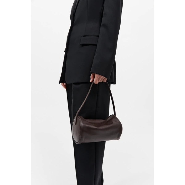 St. Agni Connolo Shoulder Bag in Chocolate, view 2