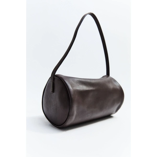 St. Agni Connolo Shoulder Bag in Chocolate, view 3