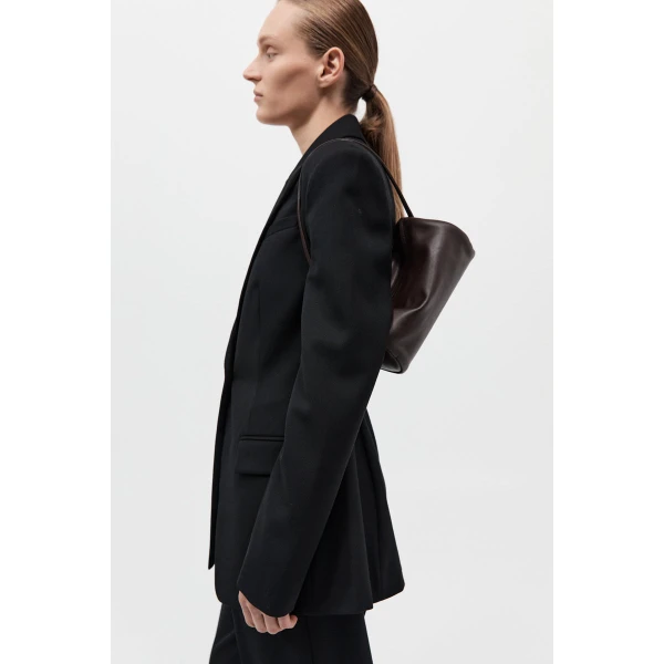 St. Agni Connolo Shoulder Bag in Chocolate, view 4