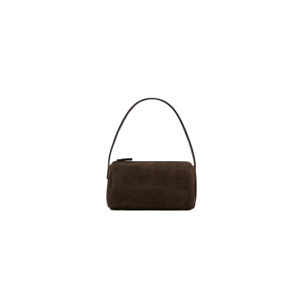 St. Agni Connolo Shoulder Bag in Coffee Suede