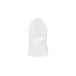 St. Agni Cotton Jersey Halter Top in Off White