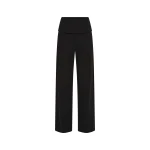 St. Agni Cummerbund Carter Trouser in Black