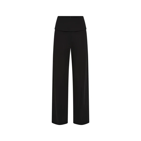 St. Agni Cummerbund Carter Trouser in Black