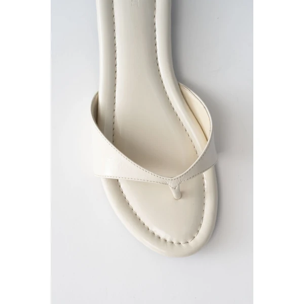 St. Agni Everyday Thong in Parchment, view 3