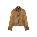 St. Agni Fawn Minimal Jacket in Almond