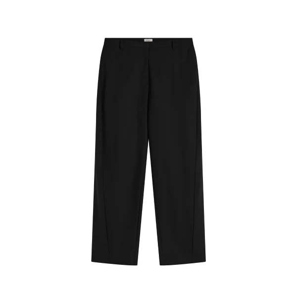 Fine Band Balloon Pants in Black