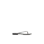 St. Agni Fine Flip Flop in Pewter Metallic