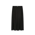 St. Agni Fluid Jersey Skirt in Black