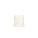 St. Agni Fringe Tie Top in Talco