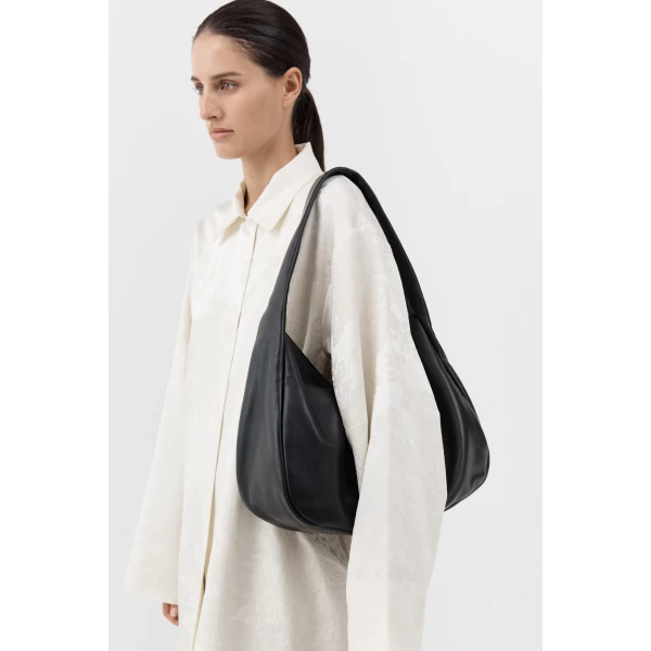 St. Agni Grande Bon Bon Bag in Black, view 6