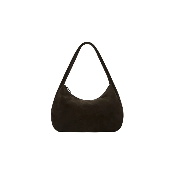 St. Agni Grande Bon Bon Bag in Coffee Suede