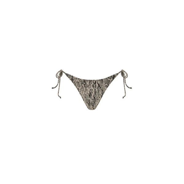St. Agni High Cut Bikini Brief in Python