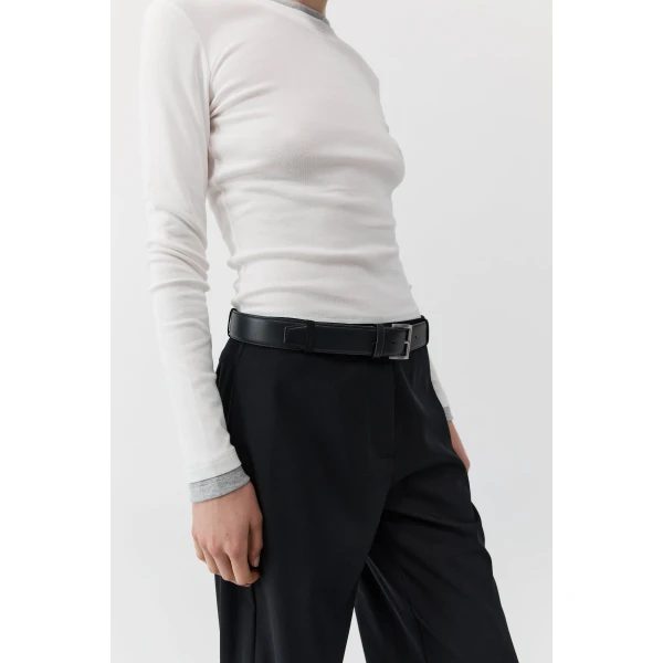 St. Agni Homme Belt in Black, view 4