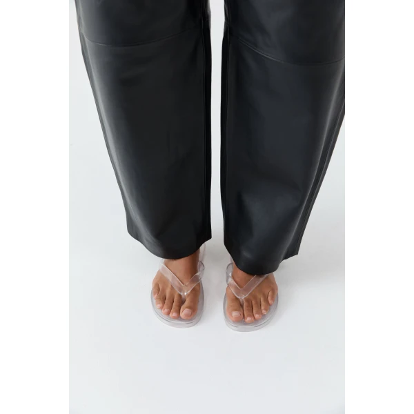 St. Agni Jelly Flip Flop in Transparent, view 5