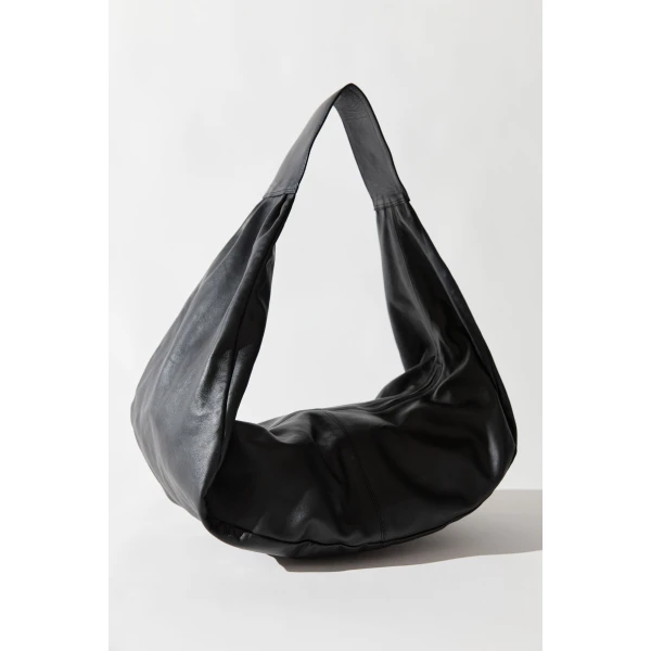St. Agni Large Crossbody Bag in Black, view 2