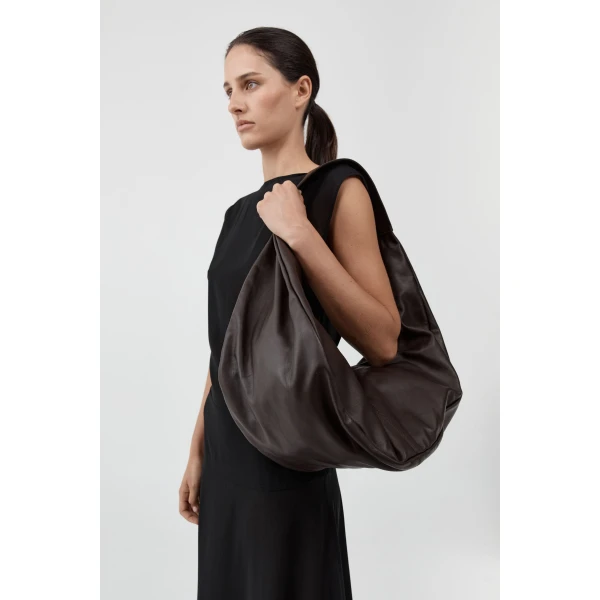 St. Agni Large Crossbody Bag in Coffee, view 4