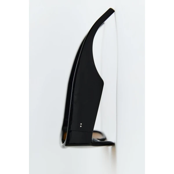St. Agni Linea Oversized Sunglasses in Black and Brown, view 5