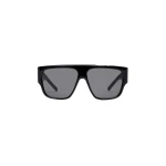 St. Agni Linea Oversized Sunglasses in Black and Grey