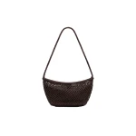 St. Agni Mesh Crescent Bag in Coffee