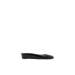 St. Agni Micro Wedge Slipper in Black