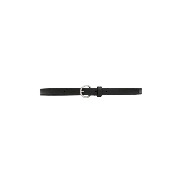 Minimal Slim Belt in Black