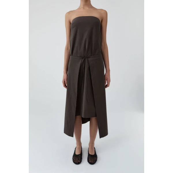 St. Agni Modular Dress in Wood, view 6