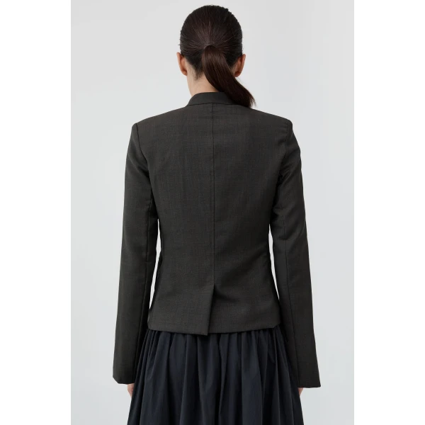 St. Agni Moto Jacket in Umber, view 4