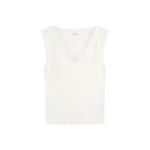 St. Agni Organic Cotton 90s Top in White