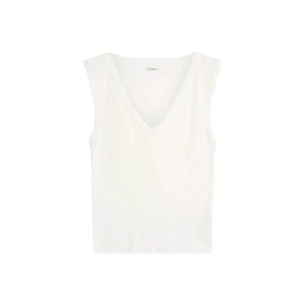 Organic Cotton 90s Top in White